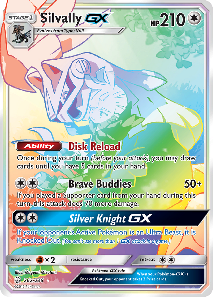 Pokemon| Silvally GX (262/236) [Sun & Moon: Cosmic Eclipse] | The Nerd Merchant