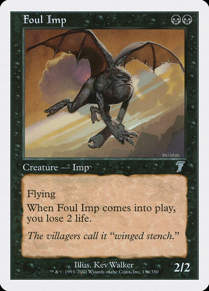Magic | Foul Imp [Seventh Edition] | The Nerd Merchant
