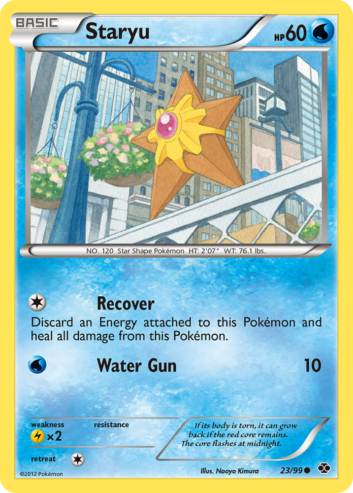 Pokemon | Staryu (23/99) [Black & White: Next Destinies] | The Nerd Merchant