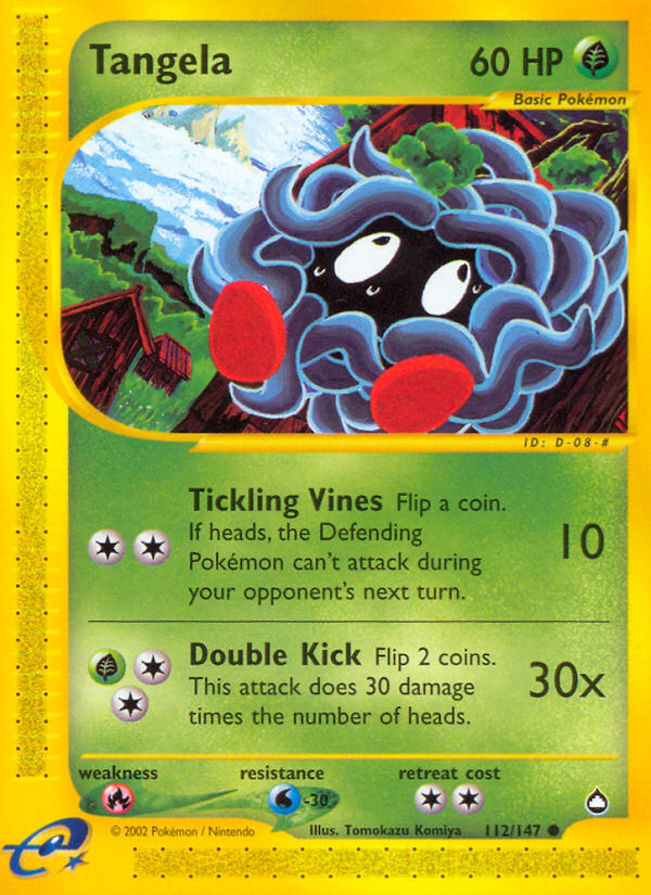 Pokemon | Tangela (112/147) [Aquapolis] | The Nerd Merchant