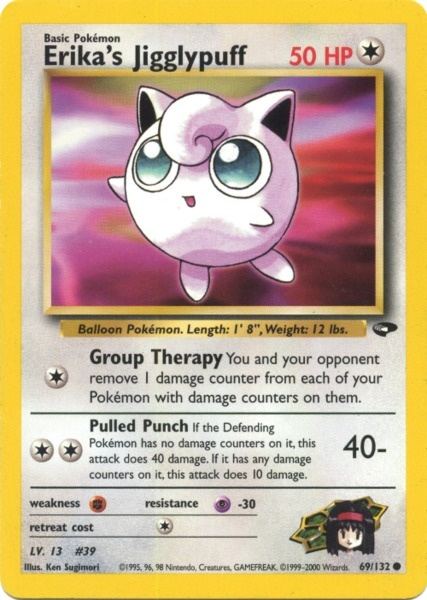 Pokemon | Erika's Jigglypuff (69/132) [Gym Challenge Unlimited] | The Nerd Merchant