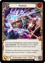 Flesh and Blood TCG | Payload (Blue) [EVR078] (Everfest)  1st Edition Rainbow Foil | The Nerd Merchant