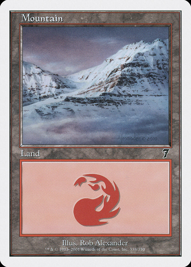 Magic | Mountain (338) [Seventh Edition] | The Nerd Merchant
