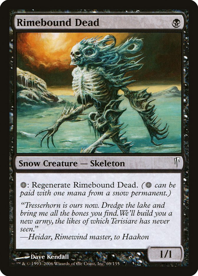 Magic | Rimebound Dead [Coldsnap] | The Nerd Merchant