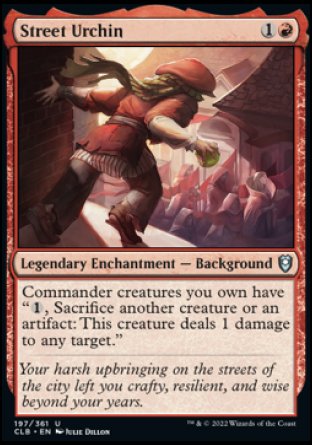 Magic | Street Urchin [Commander Legends: Battle for Baldur's Gate] | The Nerd Merchant