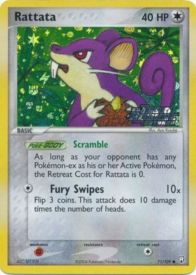 Pokemon | Rattata (71/109) (Stamped) [EX: Team Rocket Returns] | The Nerd Merchant