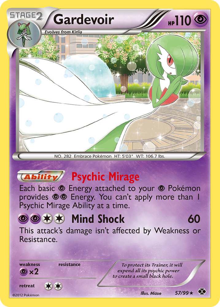 Pokemon | Gardevoir (57/99) [Black & White: Next Destinies] | The Nerd Merchant