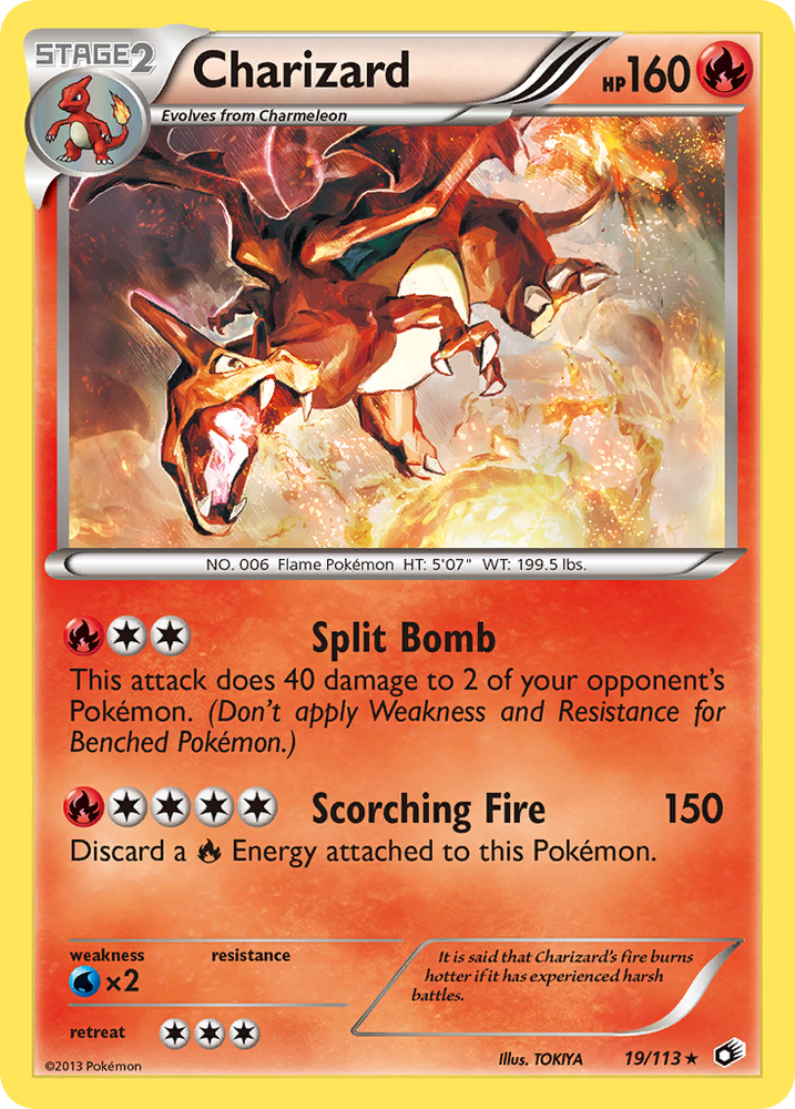Pokemon | Charizard (19/113) [Black & White: Legendary Treasures] | The Nerd Merchant