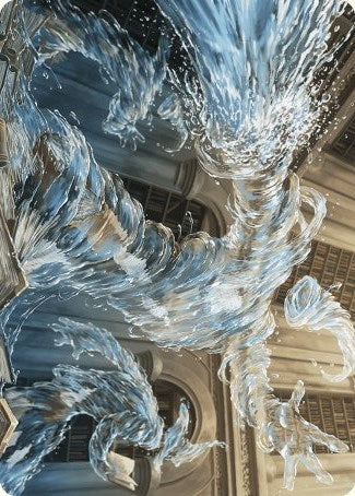Magic | Splashy Spellcaster Art Card [Wilds of Eldraine Art Series] | The Nerd Merchant