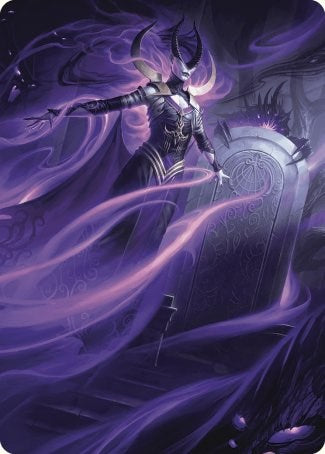 Magic | Ashiok, Wicked Manipulator Art Card (10/81) [Wilds of Eldraine Art Series] | The Nerd Merchant