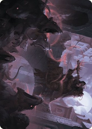 Magic | Gnawing Crescendo Art Card [Wilds of Eldraine Art Series] | The Nerd Merchant