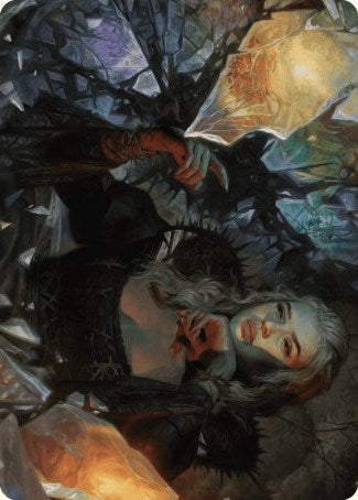 Magic | Prophetic Prism Art Card [Wilds of Eldraine Art Series] | The Nerd Merchant