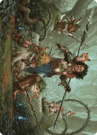 Magic | Ellivere of the Wild Court Art Card [Wilds of Eldraine Art Series] | The Nerd Merchant