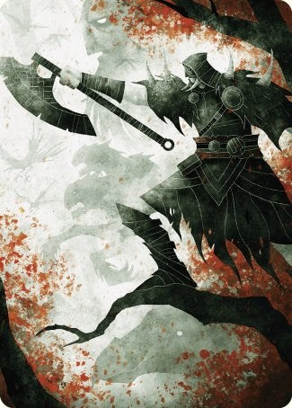 Magic | Garruk's Uprising Art Card [Wilds of Eldraine Art Series] | The Nerd Merchant