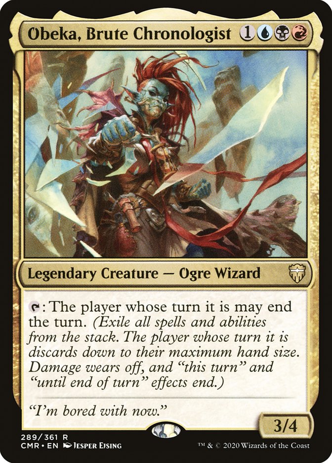 Magic | Obeka, Brute Chronologist [Commander Legends] | The Nerd Merchant