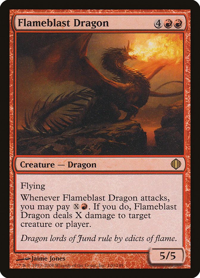 Magic | Flameblast Dragon [Shards of Alara] | The Nerd Merchant