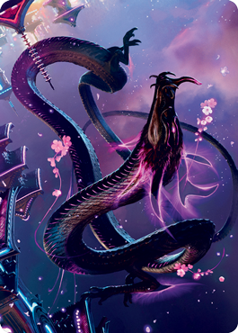 Magic | Junji, the Midnight Sky 1 Art Card [Kamigawa: Neon Dynasty Art Series] | The Nerd Merchant