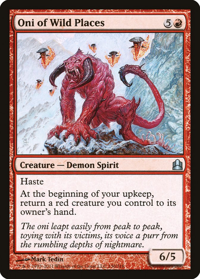 Magic | Oni of Wild Places [Commander 2011] | The Nerd Merchant