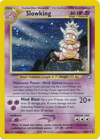 Pokemon | Slowking (14/111) [Neo Genesis Unlimited] | The Nerd Merchant
