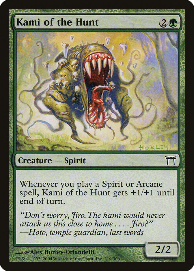 Magic | Kami of the Hunt [Champions of Kamigawa] | The Nerd Merchant