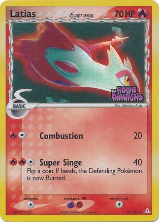 Pokemon | Latias (21/110) (Delta Species) (Stamped) [EX: Holon Phantoms] | The Nerd Merchant