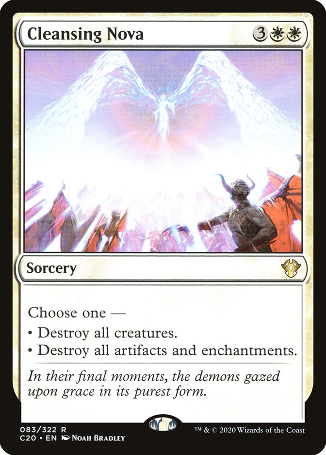 Magic | Cleansing Nova [Commander 2020] | The Nerd Merchant