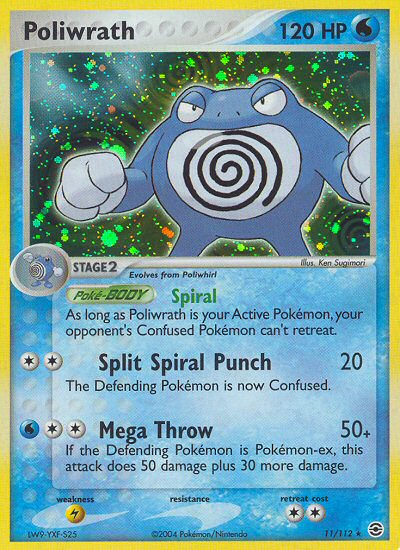 Pokemon | Poliwrath (11/112) [EX: FireRed & LeafGreen] | The Nerd Merchant