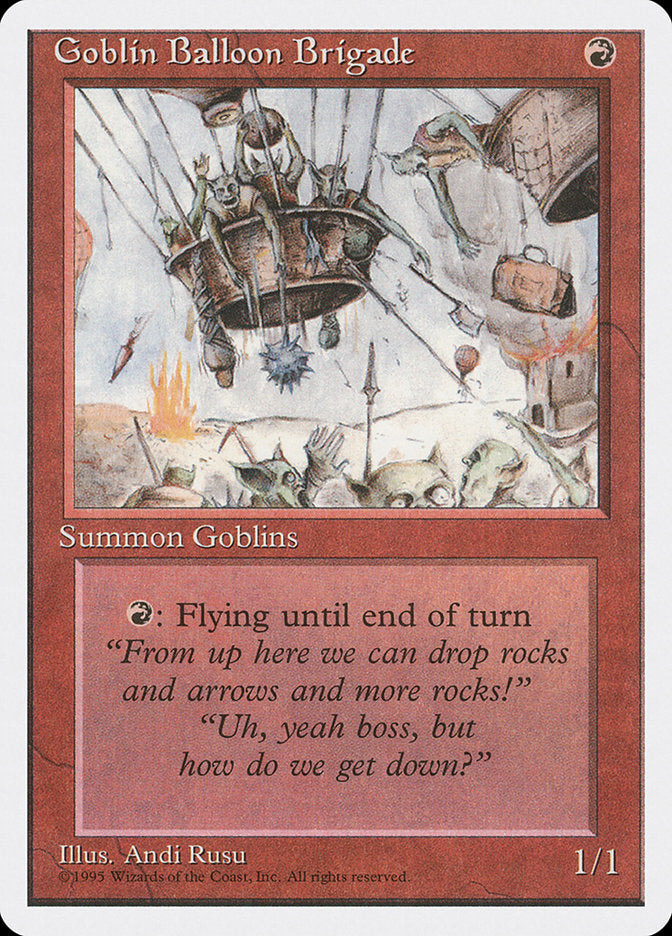 Magic | Goblin Balloon Brigade [Fourth Edition] | The Nerd Merchant