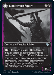 Magic | Bloodsworn Squire // Bloodsworn Knight [Innistrad: Double Feature] | The Nerd Merchant