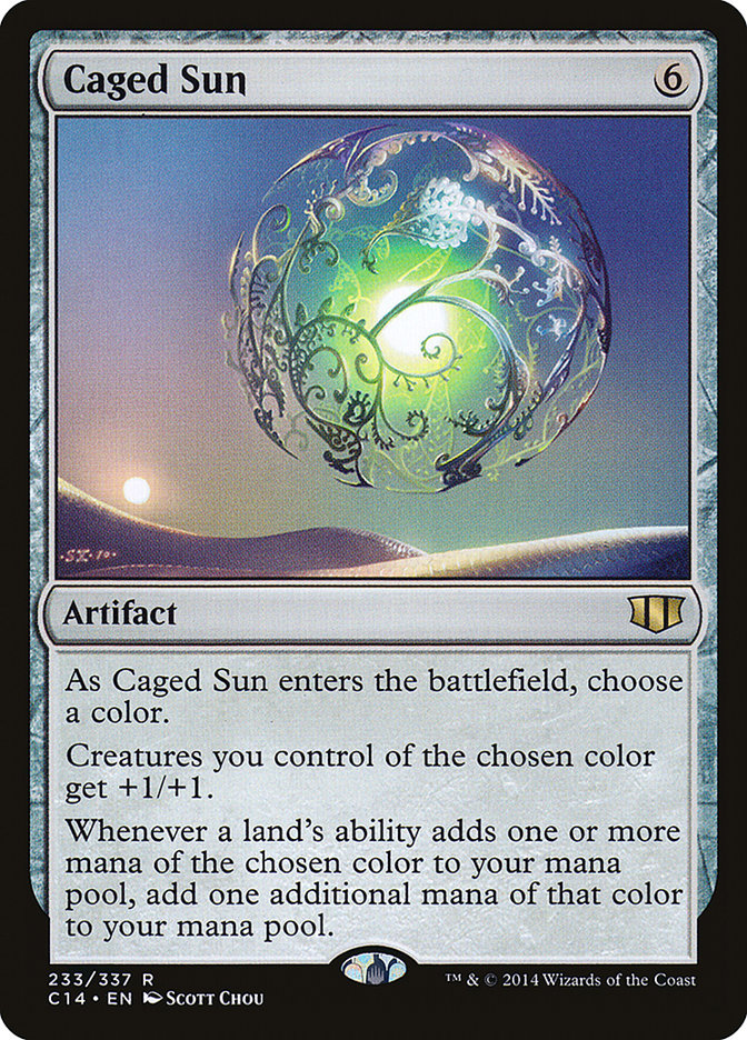 Magic | Caged Sun [Commander 2014] | The Nerd Merchant