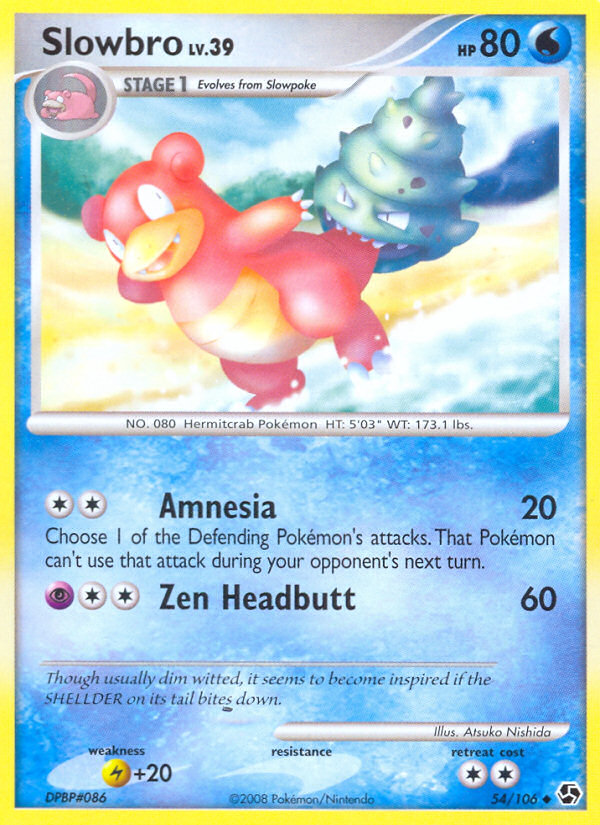 Pokemon | Slowbro (54/106) [Diamond & Pearl: Great Encounters] | The Nerd Merchant