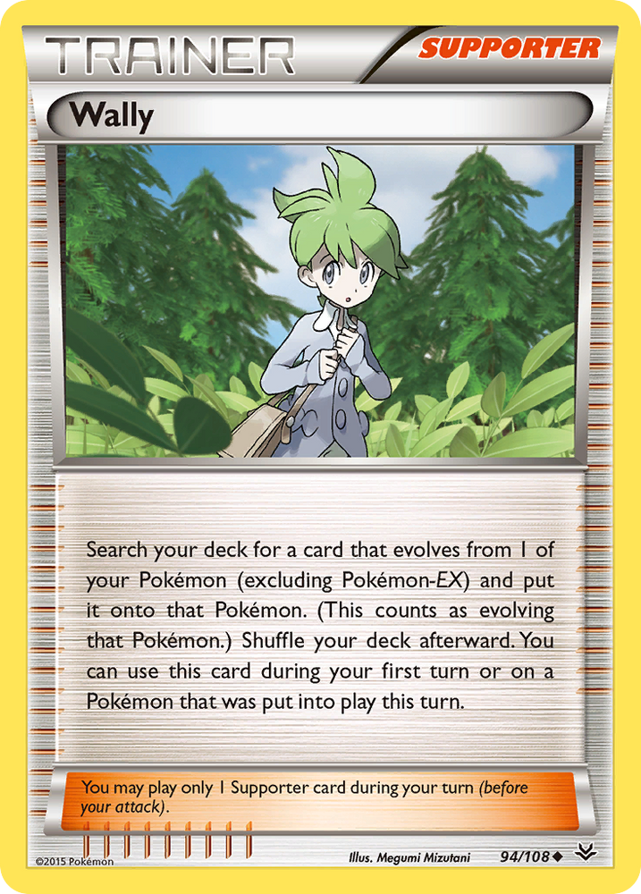 Pokemon | Wally (94/108) [XY: Roaring Skies] | The Nerd Merchant