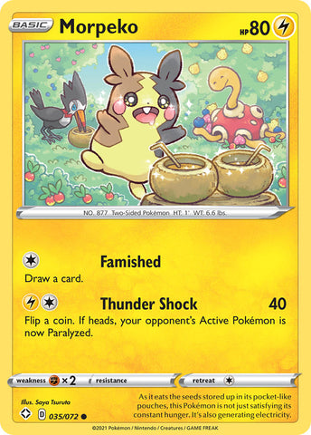 Pokemon | Morpeko (035/072) [Sword & Shield: Shining Fates] | The Nerd Merchant