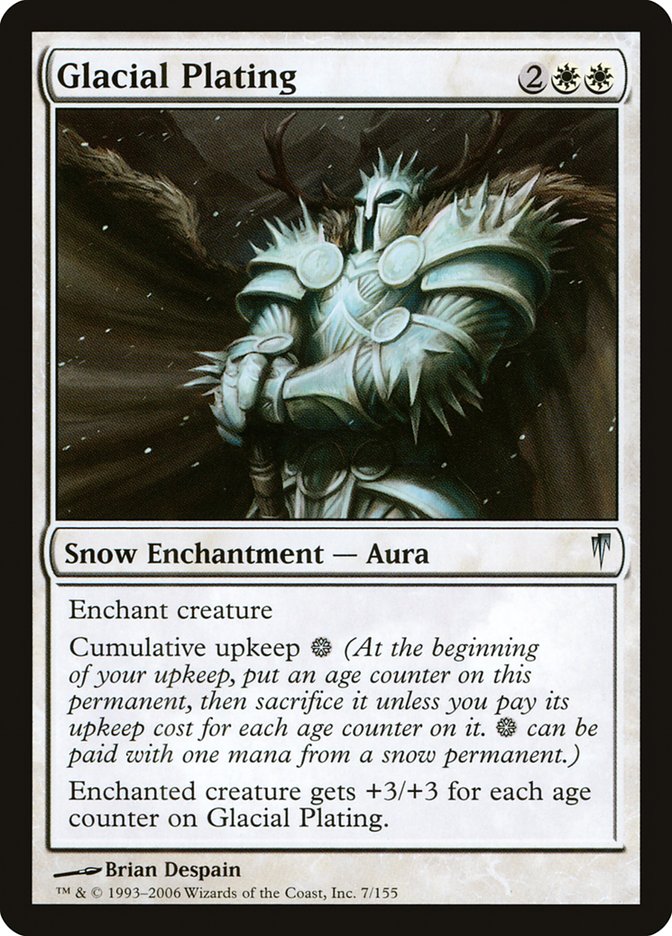 Magic | Glacial Plating [Coldsnap] | The Nerd Merchant