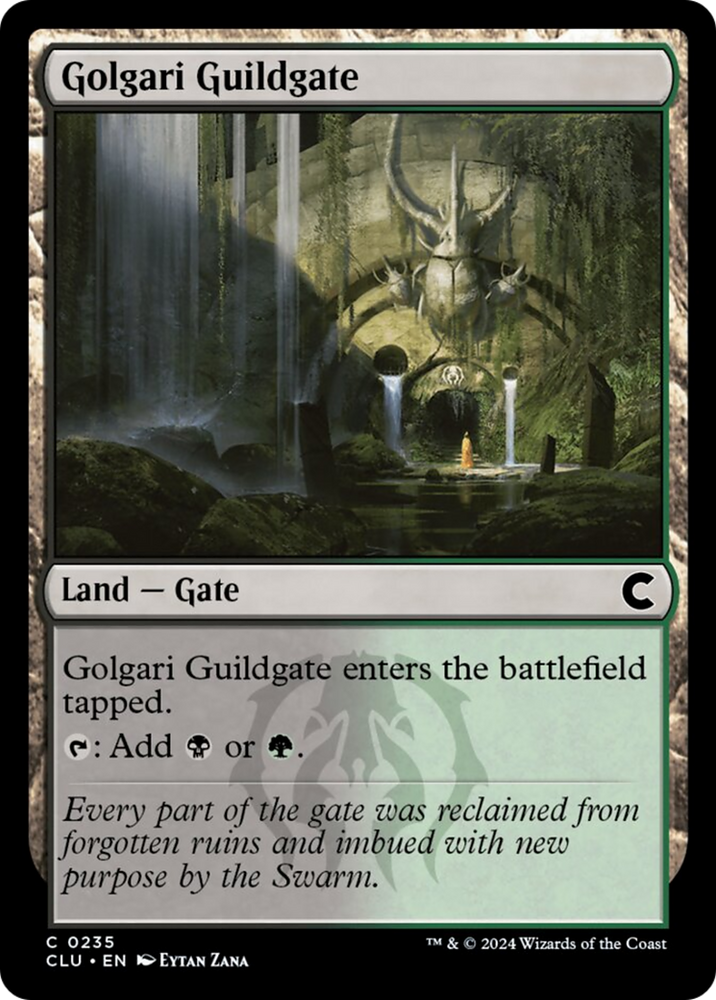 Magic | Golgari Guildgate [Ravnica: Clue Edition] | The Nerd Merchant