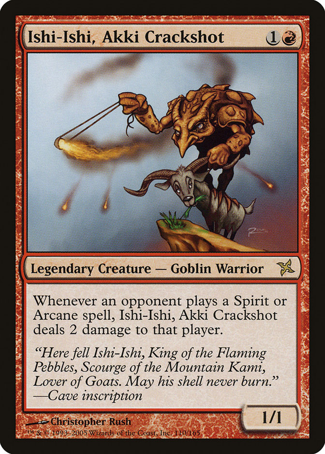 Magic | Ishi-Ishi, Akki Crackshot [Betrayers of Kamigawa] | The Nerd Merchant