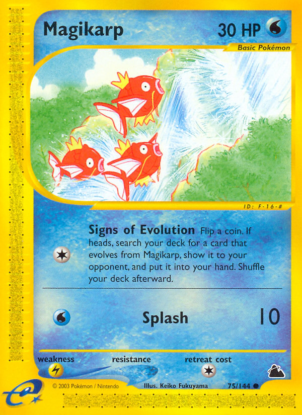 Pokemon | Magikarp (75/144) [Skyridge] | The Nerd Merchant