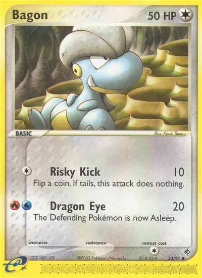 Pokemon | Bagon (50/97) [EX: Dragon] | The Nerd Merchant