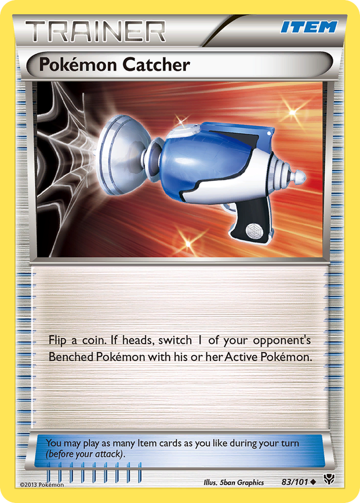 Pokemon | Pokemon Catcher (83/101) [Black & White: Plasma Blast] | The Nerd Merchant