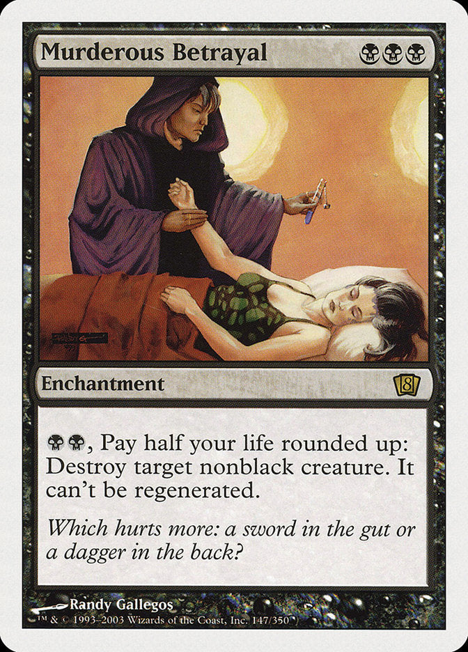 Magic | Murderous Betrayal [Eighth Edition] | The Nerd Merchant