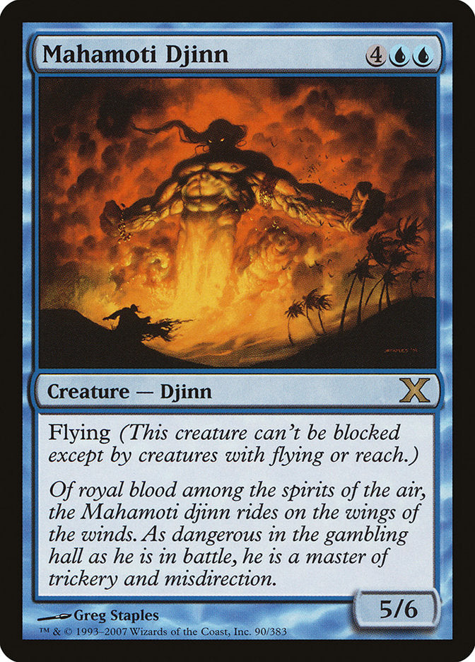Magic | Mahamoti Djinn [Tenth Edition] | The Nerd Merchant