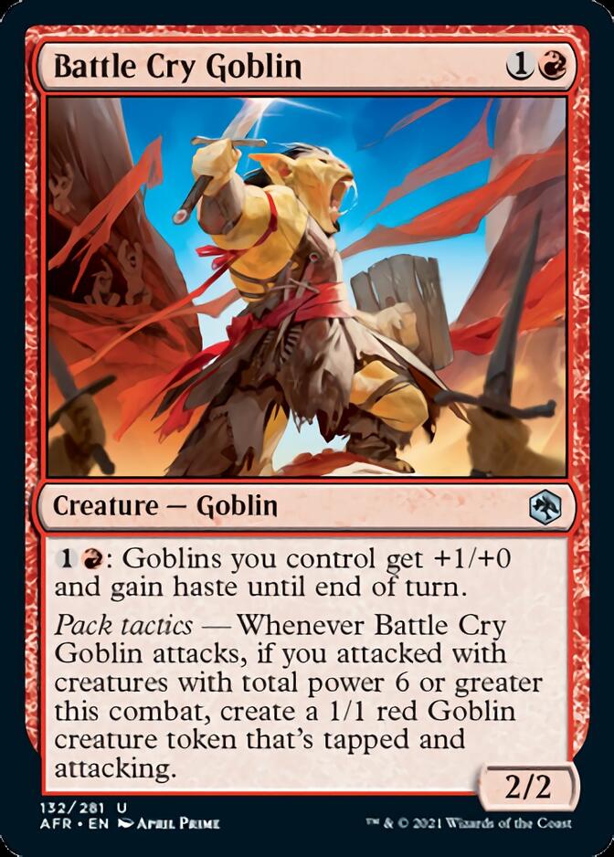 Magic | Battle Cry Goblin [Dungeons & Dragons: Adventures in the Forgotten Realms] | The Nerd Merchant