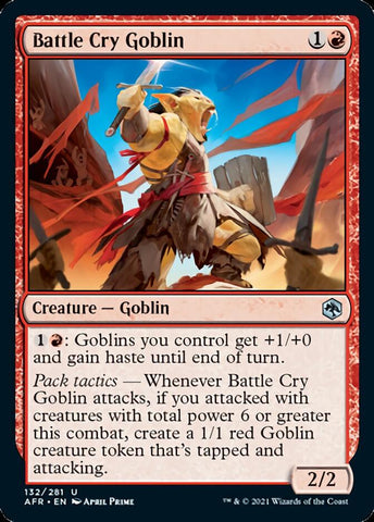 Magic | Battle Cry Goblin [Dungeons & Dragons: Adventures in the Forgotten Realms] | The Nerd Merchant