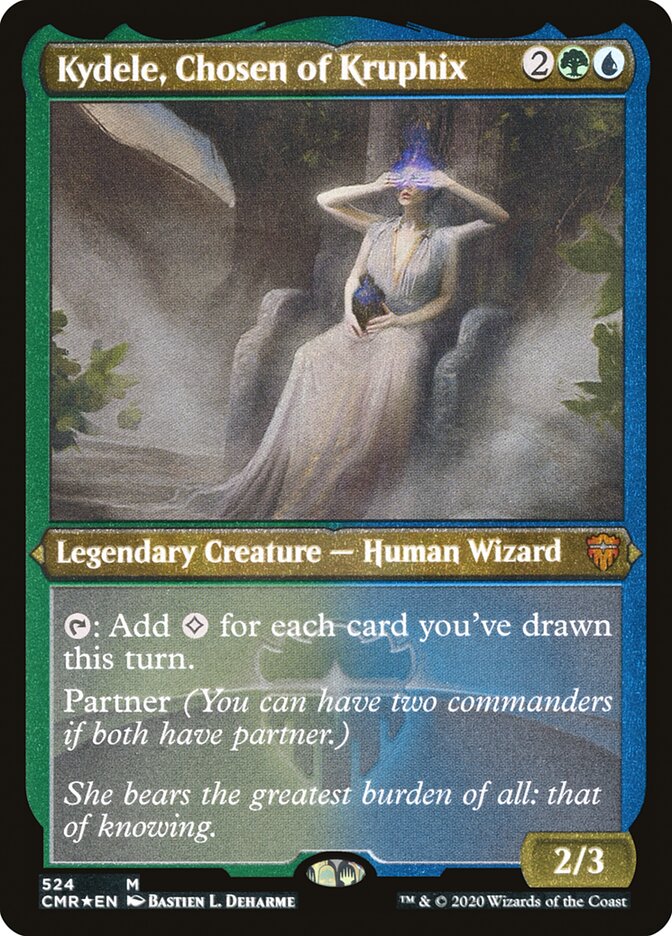 Magic | Kydele, Chosen of Kruphix (Etched) [Commander Legends] | The Nerd Merchant
