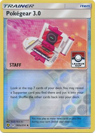 Pokemon | Pokegear 3.0 (182a/214)(League Promo Staff) [Sun & Moon: Unbroken Bonds] | The Nerd Merchant