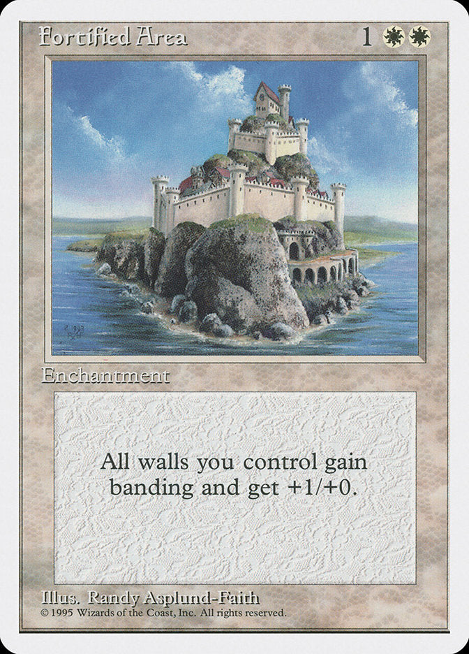 Magic | Fortified Area [Fourth Edition] | The Nerd Merchant