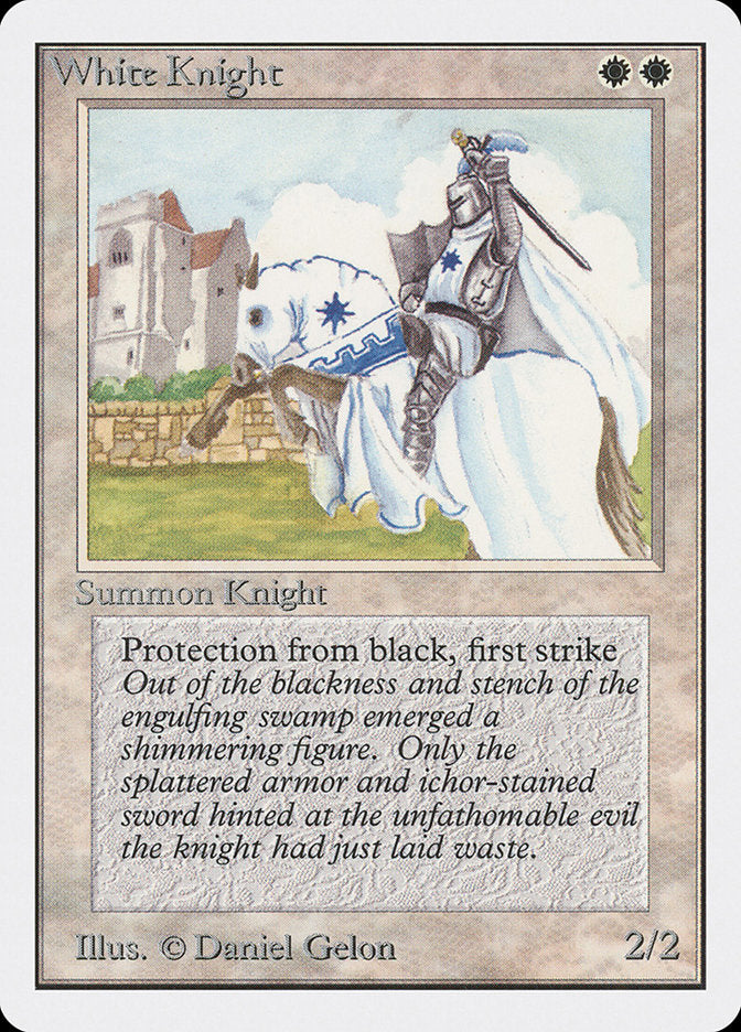 Magic | White Knight [Unlimited Edition] | The Nerd Merchant