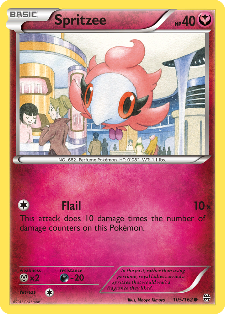 Pokemon | Spritzee (105/162) [XY: BREAKthrough] | The Nerd Merchant