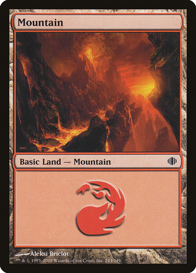 Magic | Mountain (243) [Shards of Alara] | The Nerd Merchant