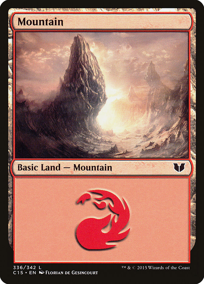 Magic | Mountain (336) [Commander 2015] | The Nerd Merchant